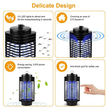 将图片加载到图库查看器，Electric Bug Zapper UV Light Flying Zapper Insect Killer Lamp
