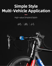 将图片加载到图库查看器，Electric Cycling Bell 90 dB Horn Rainproof  Bicycle Handlebar Silica Gel Shell Ring Bike Bell Bicycle Accessories Electric Cycling Bells Water-Resistant Cycling Bells Horn Loud Bicycle Horns Bicycle Accessories
