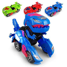 Load image into Gallery viewer, Electric Dinosaur Non Remote Control Morphing Vehicle Toy
