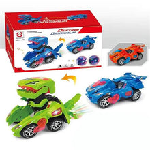 Load image into Gallery viewer, Electric Dinosaur Non Remote Control Morphing Vehicle Toy
