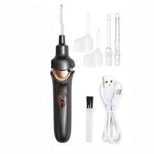 Load image into Gallery viewer, Electric Ear Cordless Safe Vibration Painless Vacuum Ear Wax Pick Cleaner Remover Spiral
