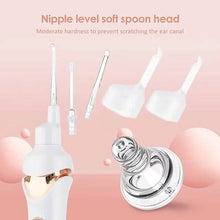 Load image into Gallery viewer, Electric Ear Cordless Safe Vibration Painless Vacuum Ear Wax Pick Cleaner Remover Spiral
