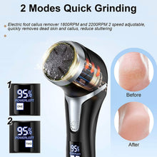 将图片加载到图库查看器，Electric Foot Callus Remover with Vacuum Cleaner
