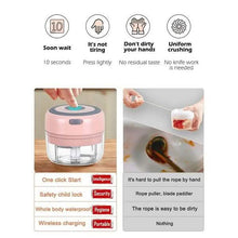 Load image into Gallery viewer, Electric Garlic Mini Crusher
