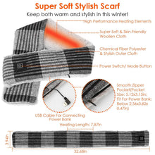 将图片加载到图库查看器，Electric Heated Scarf
