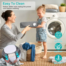 Load image into Gallery viewer, Electric Heating Pad for Back Abdomen Shoulder with 10 Adjustable Temperature Smart Timer Setting

