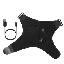 Load image into Gallery viewer, Electric Heating Pad Therapy Shoulder Heating Wrap Compression Sleeve
