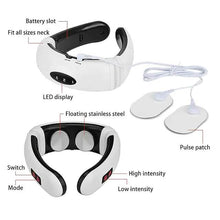将图片加载到图库查看器，Electric Neck Massager and Pulse Back 6 Modes Power Control

