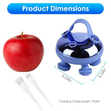 将图片加载到图库查看器，Electric Rechargeable Scalp Massager
