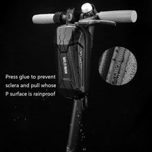 Load image into Gallery viewer, Electric Scooter Front Bag Waterproof EVA Hard Shell Bags Reflective Handlebar Hanging Bag Storage Bag Hard Shell Waterproof Scooter Storage Bag For Kick Scooters Folding Bike
