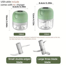 将图片加载到图库查看器，Electric Vegetable Mincer with USB Charging
