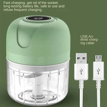 将图片加载到图库查看器，Electric Vegetable Mincer with USB Charging
