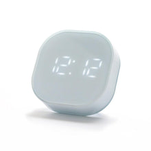 Load image into Gallery viewer, Electronic Square Silent Bedside Alarm Clock Intelligent Temperature Sensing Magnetic Attraction Desk Clock Mini Battery Operated Alarm Clock  Home Decor
