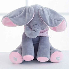 Load image into Gallery viewer, Electronic Talking Singing Blinking Eyes Elephant Plush Toy
