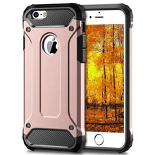 Load image into Gallery viewer, Elegant Black Armor Case for iPhone 14 Pro 13 12 11 Pro Max Heavy Duty Shockproof Cover Full Body Protective Silicone Shockproof Phone Cover Luxury Design
