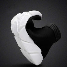 Load image into Gallery viewer, Elegant Black Womens Socks Sneakers Trainers Women Slip-on Stretch Black Sneakers Lightweight Breathable Walking Shoes Running Shoes Mesh Workout Casual Sports Sneakers
