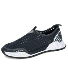 Load image into Gallery viewer, Elegant Breathable Casual Mens Sneakers Comfortable Walking Man Trendy Slip On Walking Shoes Non Slip Running Shoes Lightweight Breathable Mesh Fashion Sneakers
