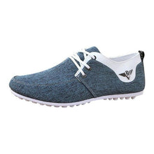 将图片加载到图库查看器，Elegant Casual Mens Shoes Lace-Up Linen Cloth Breathable Mens Canvas Shoes Flats Driving Walking Shoes Driving Sneakers Casual Cloth Shoes Lightweight Outdoor Shoes
