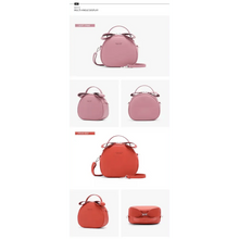 Load image into Gallery viewer, Elegant Cute Geometrical Women Handbag Soft PU Leather Women's Crossbody Messenger Bags Round Ladies Shoulder Bag
