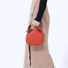 Load image into Gallery viewer, Elegant Cute Geometrical Women Handbag Soft PU Leather Women's Crossbody Messenger Bags Round Ladies Shoulder Bag
