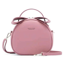 Load image into Gallery viewer, Elegant Cute Geometrical Women Handbag Soft PU Leather Women's Crossbody Messenger Bags Round Ladies Shoulder Bag
