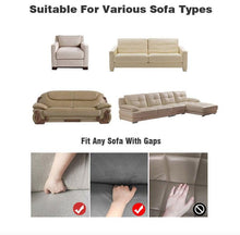 将图片加载到图库查看器，Elegant Elastic Sofa Covers Set for Living Room Chaise Lounge L Shape Corner Stretch Couch Armchair Slipcover Furniture Protector Shaped Sofa Cover Sectional Couch Cover for Living Room Fabric Chaise Lounge Slipcover
