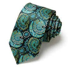 Load image into Gallery viewer, Elegant Fashion Flower Classic Design Neckties For Men Business Formal Suit Office Men Necktie Modern Patterned Formal Ties College Tuxedo Floral Tie
