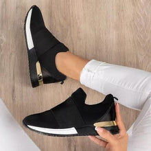 将图片加载到图库查看器，Elegant Green Women Sneakers Slip-On Solid Color Sneakers Sport Mesh Casual Shoes Fashion Autumn Running And Walking Lace-up Breathable Casual Comfortable Walking Sneakers
