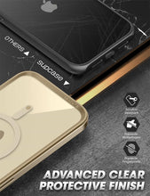 Load image into Gallery viewer, Elegant iPhone 14 Pro Max Case 6.7" Strong Edges Slim Frame Clear Protective Case with Built-in Screen Protector Compatible Shockproof Thin Clear Case Luxury Case For Smartphone
