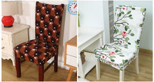 将图片加载到图库查看器，Elegant Kitchen Chair Covers Stretch Seat Covers For Chairs Slipcover Chair house chaise Furniture Covers Gray Chair cover Washable Anti dust Seat Slipcover Protector for Hotel Office Ceremony Banquet Wedding Party
