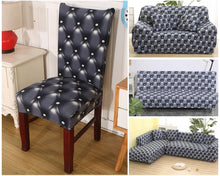 将图片加载到图库查看器，Elegant Kitchen Chair Covers Stretch Seat Covers For Chairs Slipcover Chair house chaise Furniture Covers Gray Chair cover Washable Anti dust Seat Slipcover Protector for Hotel Office Ceremony Banquet Wedding Party
