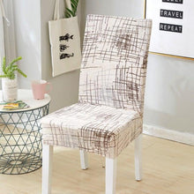 将图片加载到图库查看器，Elegant Kitchen Chair Covers Stretch Seat Covers For Chairs Slipcover Chair house chaise Furniture Covers Gray Chair cover Washable Anti dust Seat Slipcover Protector for Hotel Office Ceremony Banquet Wedding Party
