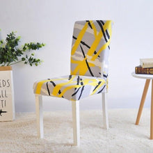 将图片加载到图库查看器，Elegant Kitchen Chair Covers Stretch Seat Covers For Chairs Slipcover Chair house chaise Furniture Covers Gray Chair cover Washable Anti dust Seat Slipcover Protector for Hotel Office Ceremony Banquet Wedding Party
