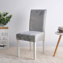 将图片加载到图库查看器，Elegant Kitchen Chair Covers Stretch Seat Covers For Chairs Slipcover Chair house chaise Furniture Covers Gray Chair cover Washable Anti dust Seat Slipcover Protector for Hotel Office Ceremony Banquet Wedding Party

