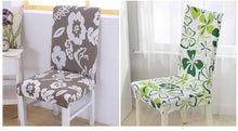 将图片加载到图库查看器，Elegant Kitchen Chair Covers Stretch Seat Covers For Chairs Slipcover Chair house chaise Furniture Covers Gray Chair cover Washable Anti dust Seat Slipcover Protector for Hotel Office Ceremony Banquet Wedding Party
