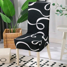 将图片加载到图库查看器，Elegant Kitchen Chair Covers Stretch Seat Covers For Chairs Slipcover Chair house chaise Furniture Covers Gray Chair cover Washable Anti dust Seat Slipcover Protector for Hotel Office Ceremony Banquet Wedding Party
