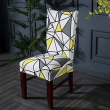 将图片加载到图库查看器，Elegant Kitchen Chair Covers Stretch Seat Covers For Chairs Slipcover Chair house chaise Furniture Covers Gray Chair cover Washable Anti dust Seat Slipcover Protector for Hotel Office Ceremony Banquet Wedding Party
