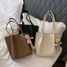 将图片加载到图库查看器，Elegant Ladies 2 piece set / suit Handbag Composite Bag Set Ladies Handbag Large Shoulder Bag Purse Bag Handbag For Females
