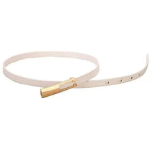 Load image into Gallery viewer, Elegant Leather Adjustable Thin Belt For Women Unique Black Design Ladies Belt High Quality Charming Waistbands For Dress
