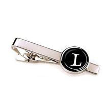 Load image into Gallery viewer, Elegant Men Fashion 26 Alphabet Letters Tie Clips Letter Tie Clip Men's Fashion Tie Pin Buckle Clip Tie Decoration Suit Accessories  Name Letters Jewelry Men Necktie Clip Pin Suit Accessories Classic Initials Alphabet A-Z Tie Clips
