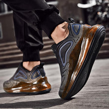 将图片加载到图库查看器，Elegant Mens Running Sport Air Cushion Outdoor Training Sneakers High Heels Design Breathable Mesh Athletic Luxury Design Non Slip Tennis Sport Athletic Walking Sneakers
