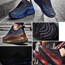 将图片加载到图库查看器，Elegant Mens Running Sport Air Cushion Outdoor Training Sneakers High Heels Design Breathable Mesh Athletic Luxury Design Non Slip Tennis Sport Athletic Walking Sneakers
