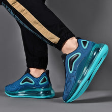 将图片加载到图库查看器，Elegant Mens Running Sport Air Cushion Outdoor Training Sneakers High Heels Design Breathable Mesh Athletic Luxury Design Non Slip Tennis Sport Athletic Walking Sneakers
