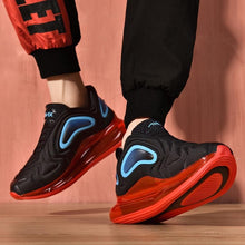 将图片加载到图库查看器，Elegant Mens Running Sport Air Cushion Outdoor Training Sneakers High Heels Design Breathable Mesh Athletic Luxury Design Non Slip Tennis Sport Athletic Walking Sneakers
