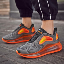 将图片加载到图库查看器，Elegant Mens Running Sport Air Cushion Outdoor Training Sneakers High Heels Design Breathable Mesh Athletic Luxury Design Non Slip Tennis Sport Athletic Walking Sneakers
