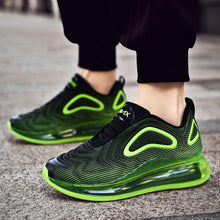 将图片加载到图库查看器，Elegant Mens Running Sport Air Cushion Outdoor Training Sneakers High Heels Design Breathable Mesh Athletic Luxury Design Non Slip Tennis Sport Athletic Walking Sneakers
