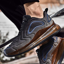 将图片加载到图库查看器，Elegant Mens Running Sport Air Cushion Outdoor Training Sneakers High Heels Design Breathable Mesh Athletic Luxury Design Non Slip Tennis Sport Athletic Walking Sneakers
