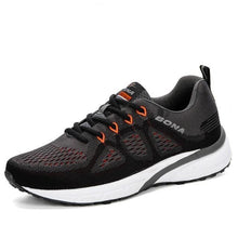 将图片加载到图库查看器，Elegant Mens Sneakers Sport Mesh Trainers Lightweight Running Shoes Outdoor Athletic Breathable Non-Slip Casual Comfortable Outdoor Sport Sneakers
