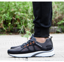 将图片加载到图库查看器，Elegant Mens Sneakers Sport Mesh Trainers Lightweight Running Shoes Outdoor Athletic Breathable Non-Slip Casual Comfortable Outdoor Sport Sneakers
