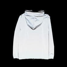 Load image into Gallery viewer, Elegant Modern Reflective Plus Size Jacket Men Spring Autumn Windbreaker Packable Jacket Male Hooded Coats Hooded Fluorescent Clothing Reflective Jacket Coat Fashion Running Jacket
